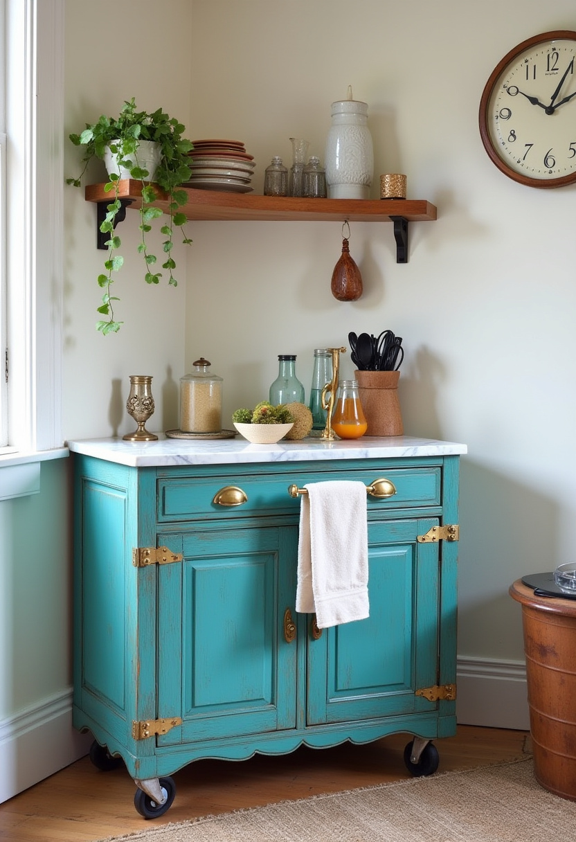 compact kitchen island ideas for small kitchens 7