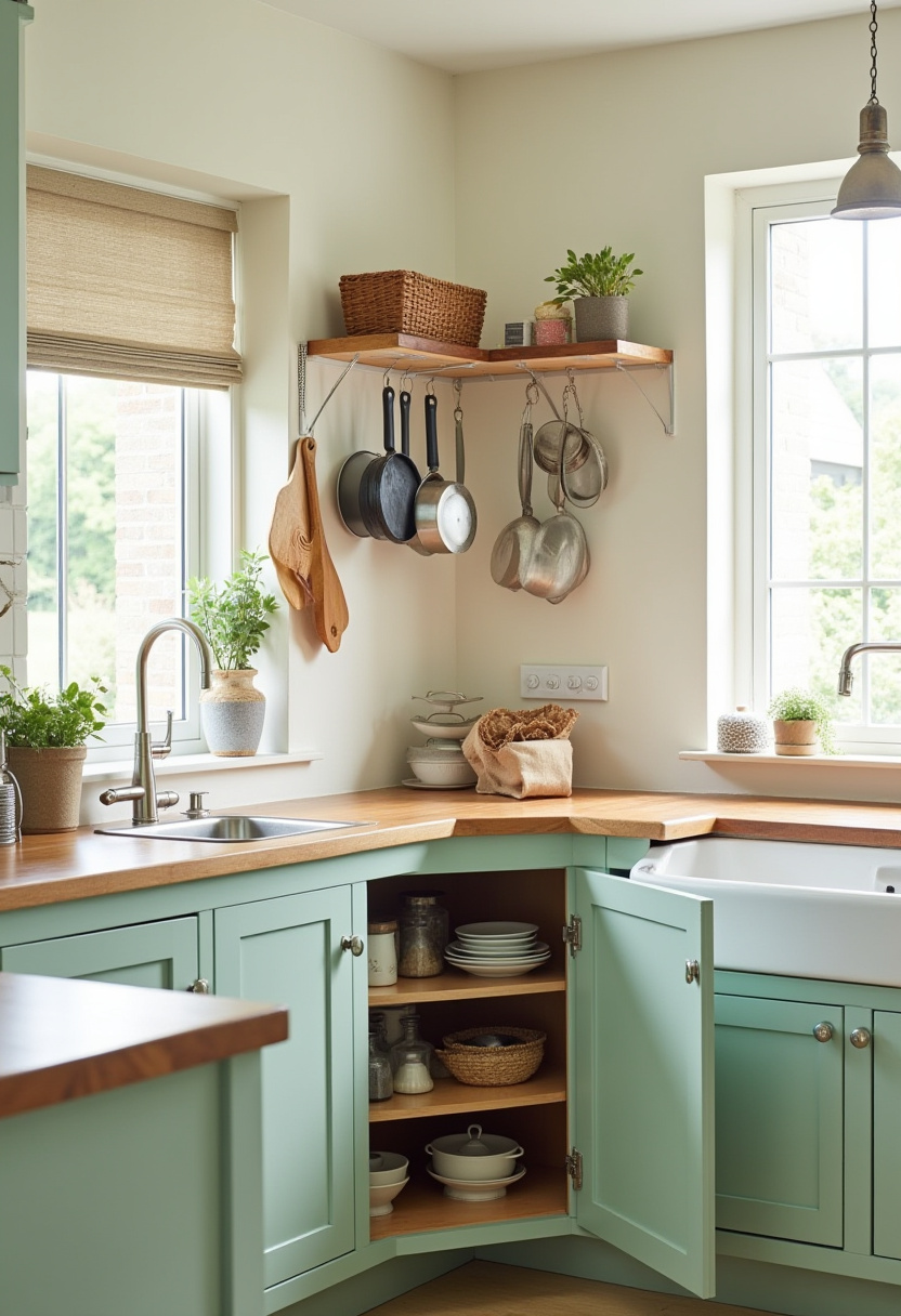 cottage style kitchen decor ideas 11