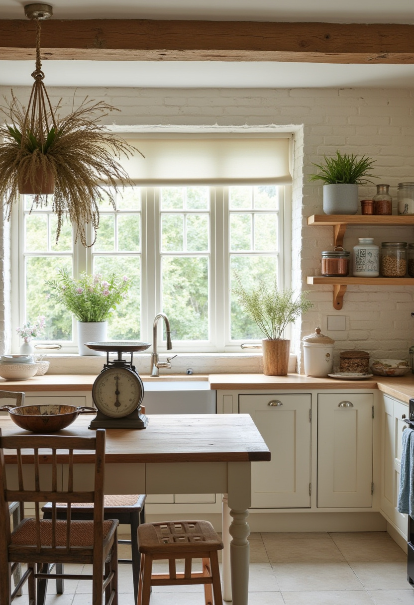 cottage style kitchen decor ideas 18