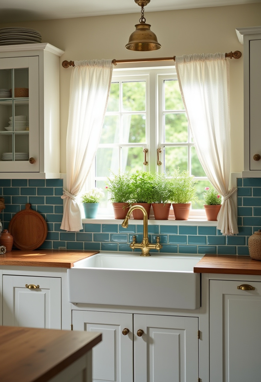 cottage style kitchen decor ideas 19