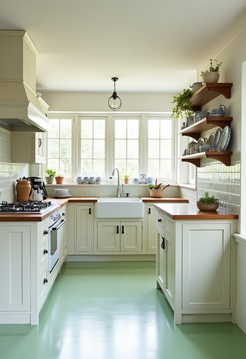 cottage style kitchen decor ideas 20