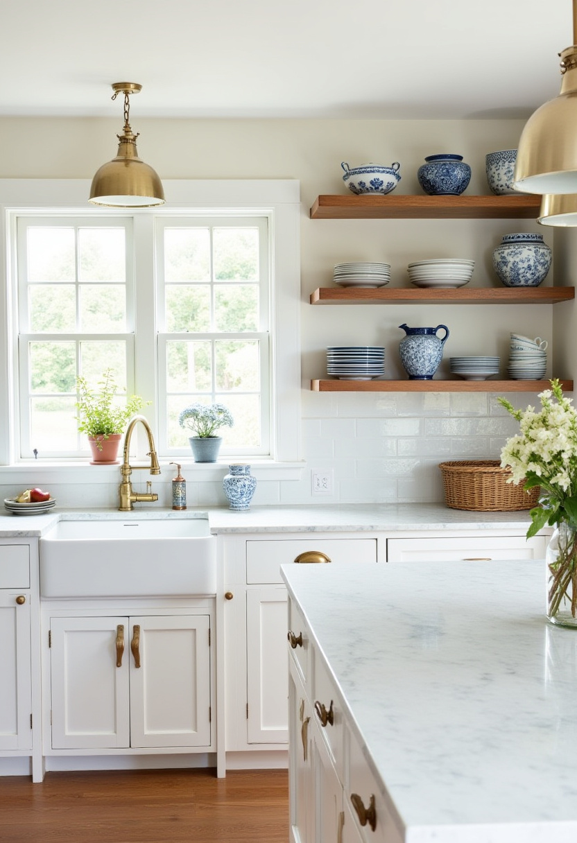 cottage style kitchen decor ideas 3