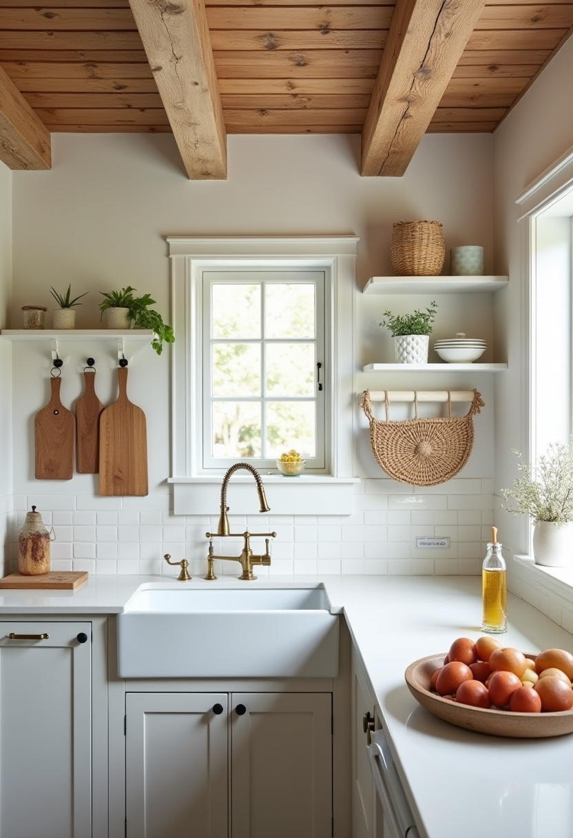 cottage style kitchen decor ideas 8