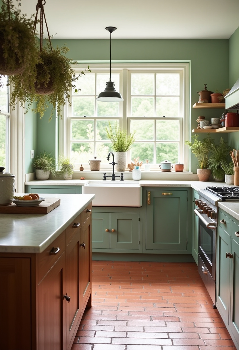 cottage style kitchen decor ideas 9
