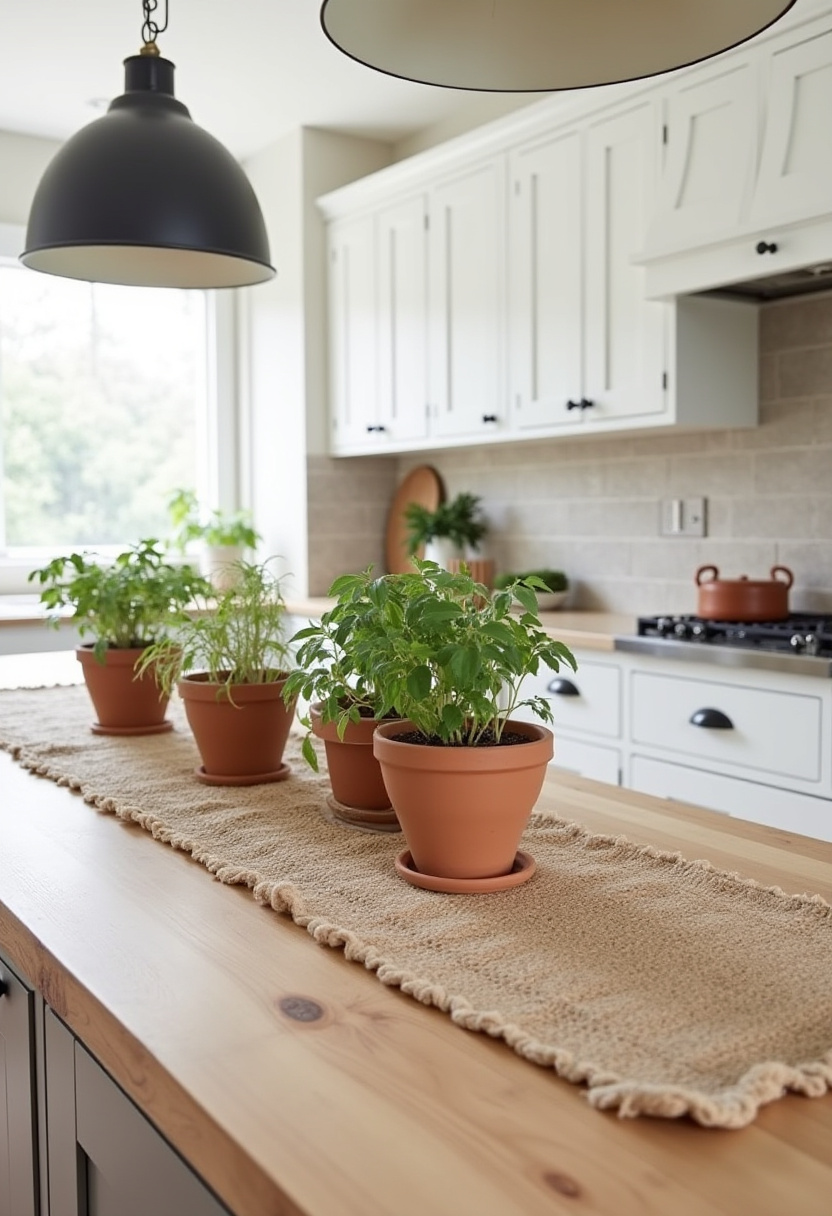 earthy kitchen ideas white cabinets 4