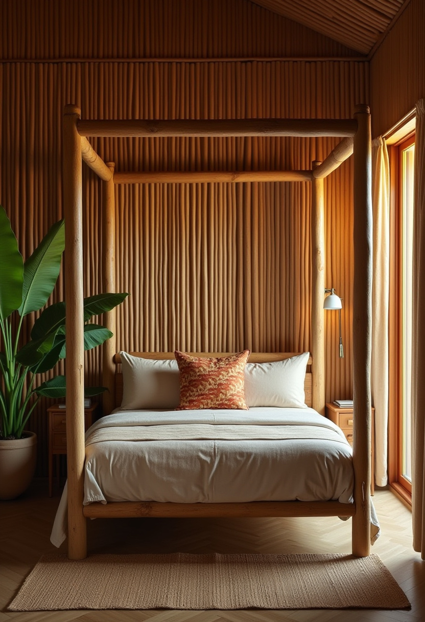 earthy tone bedroom decor 11