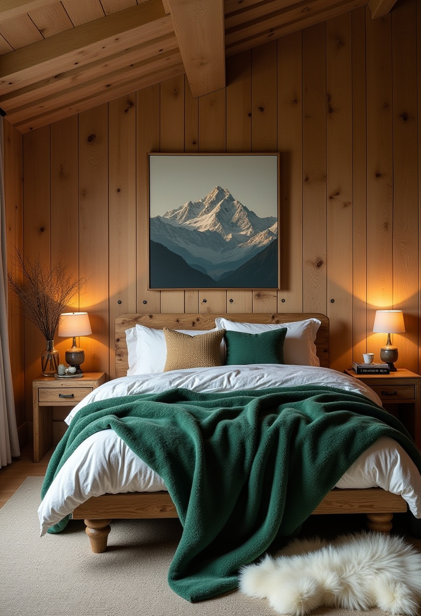 earthy tone bedroom decor 14