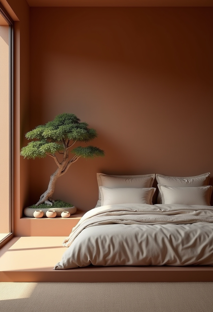 earthy tone bedroom decor 15