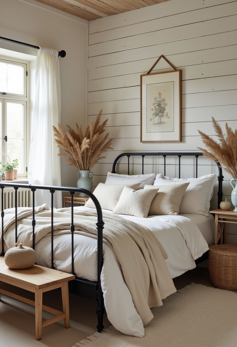 earthy tone bedroom decor 20