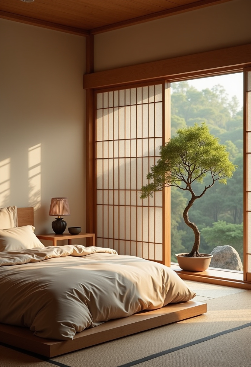 earthy tone bedroom decor 6