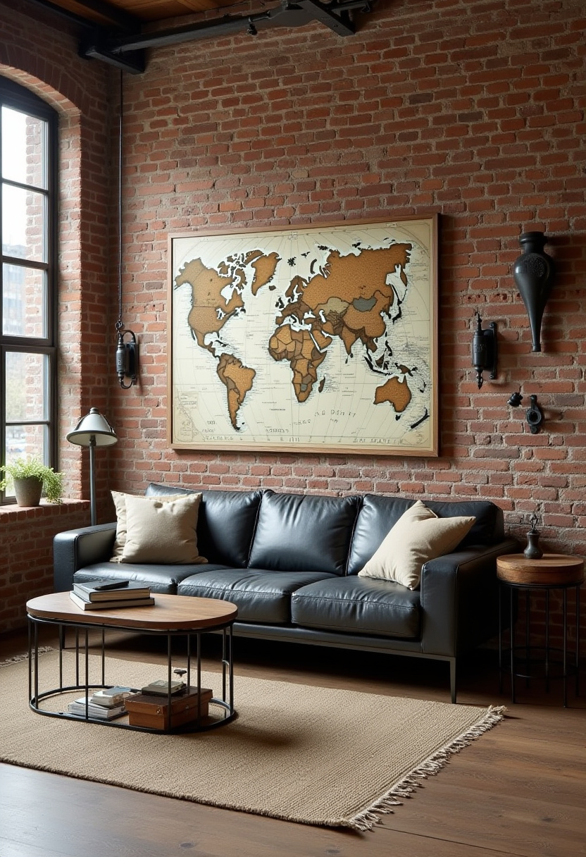 farmhouse living room decor ideas 16