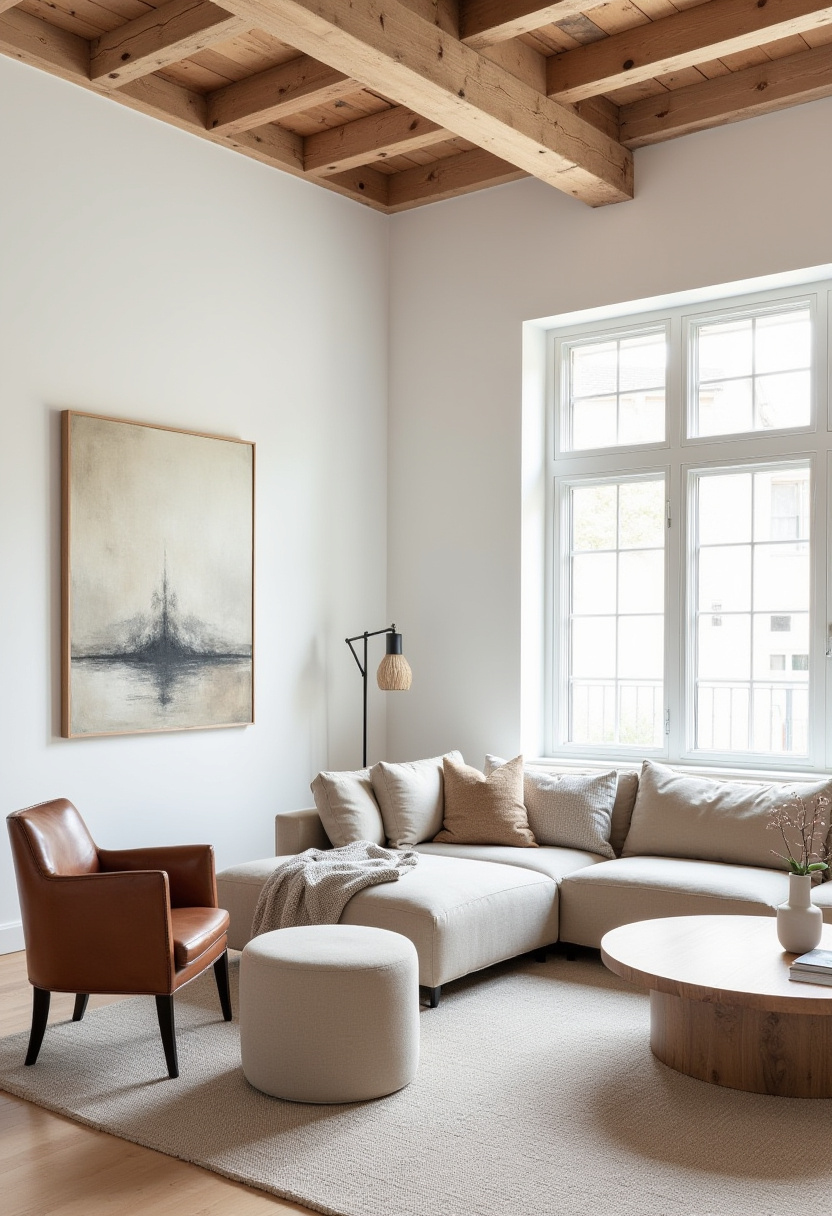 farmhouse living room decor ideas 3
