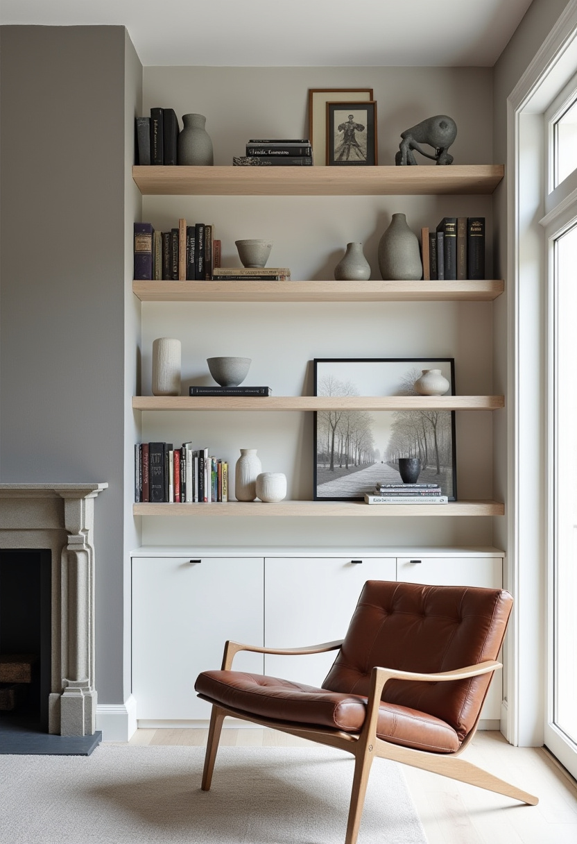 floating shelves decor ideas 8