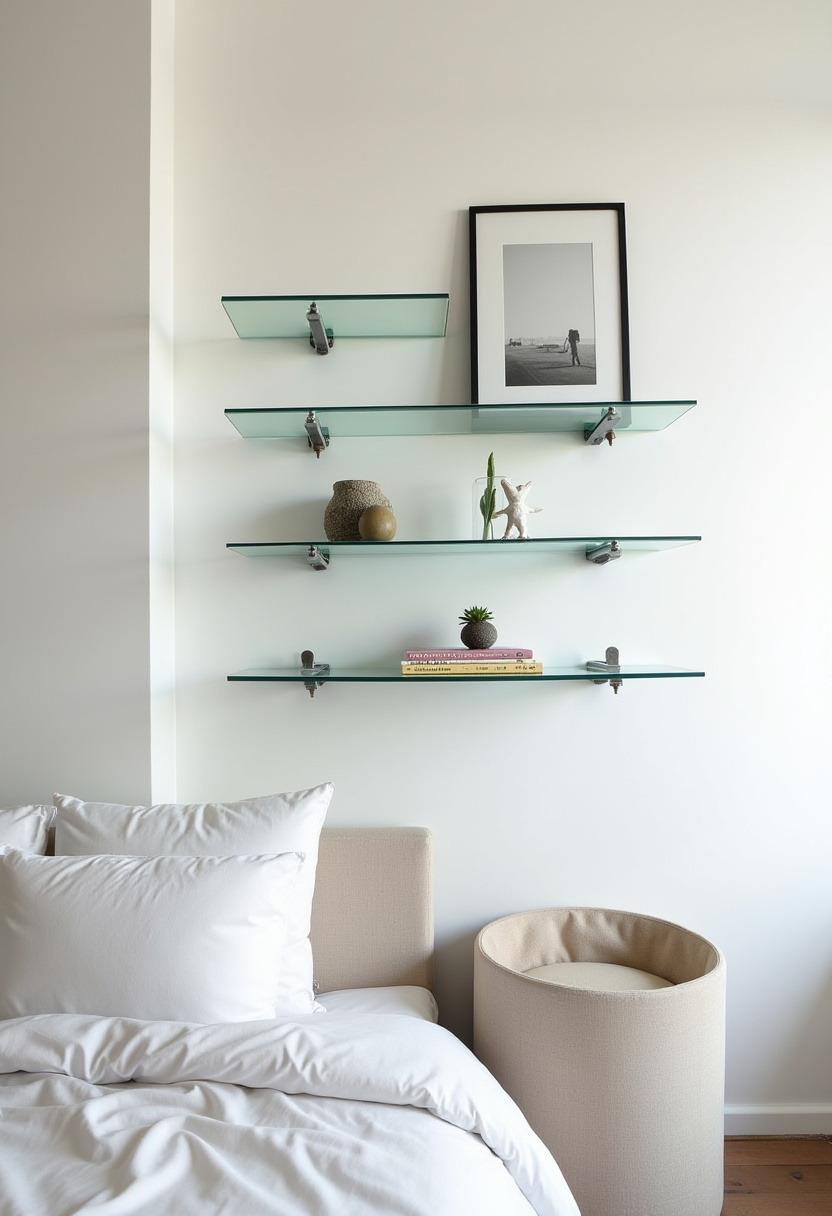 floating shelves in bedroom ideas 5