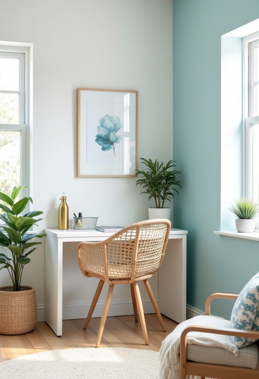 home office corner desk ideas living room 11