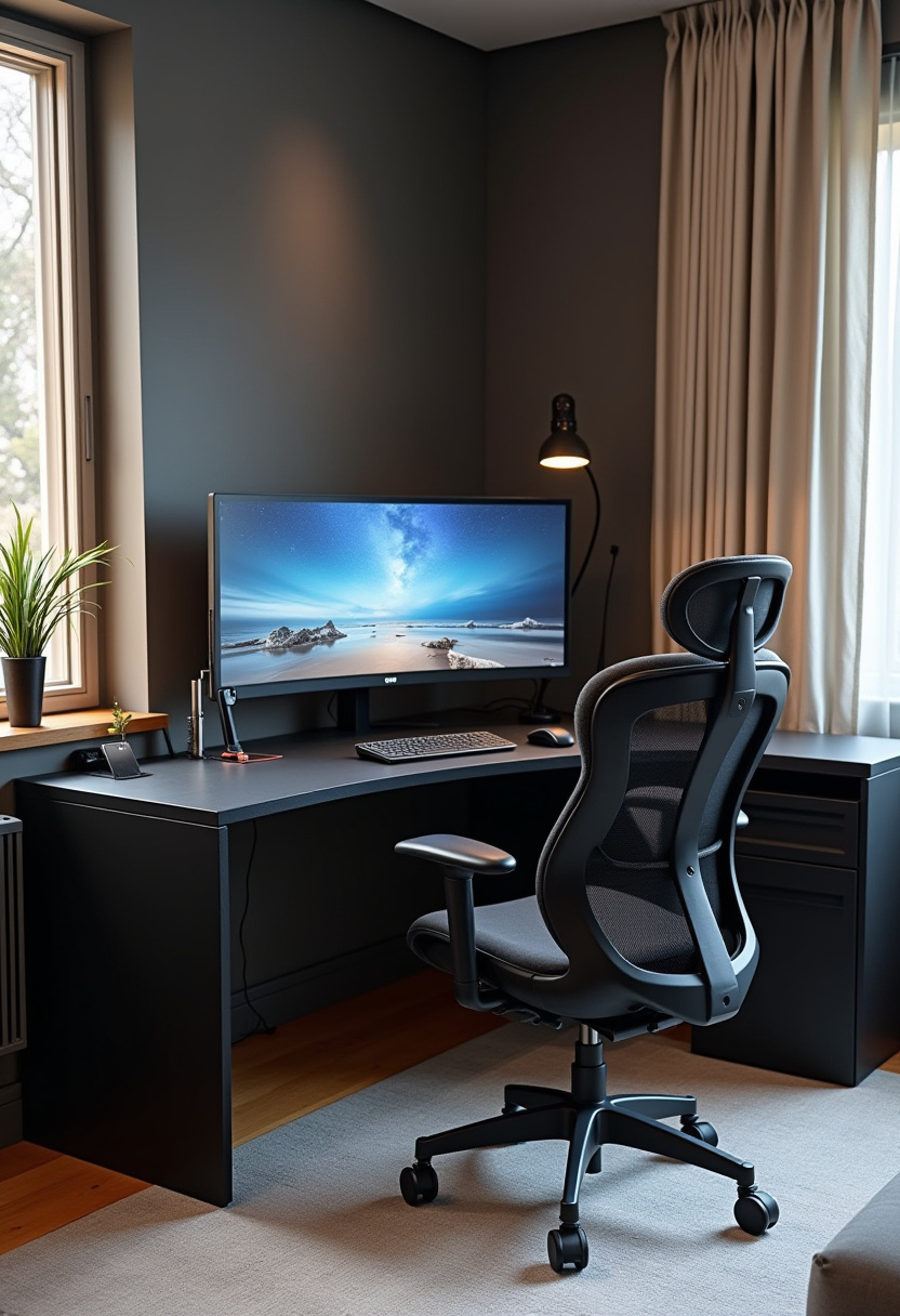 home office corner desk ideas living room 20