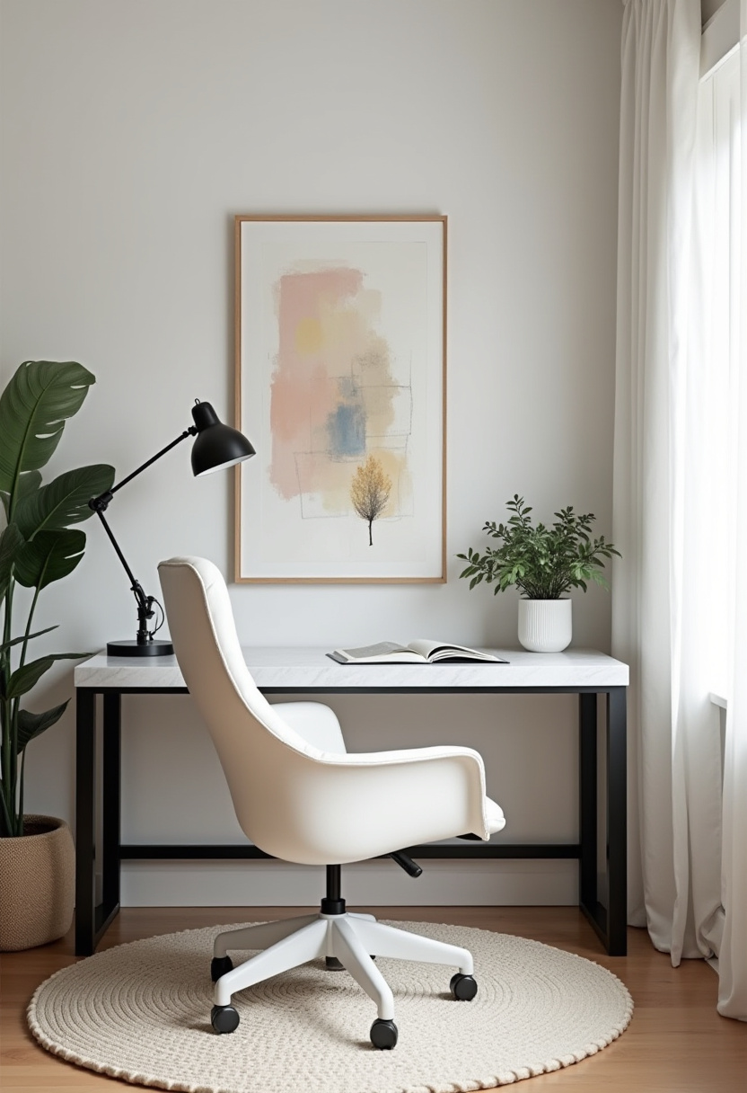 home office corner desk ideas living room 8