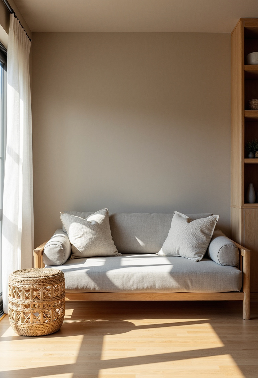 japandi living room design small cozy 1