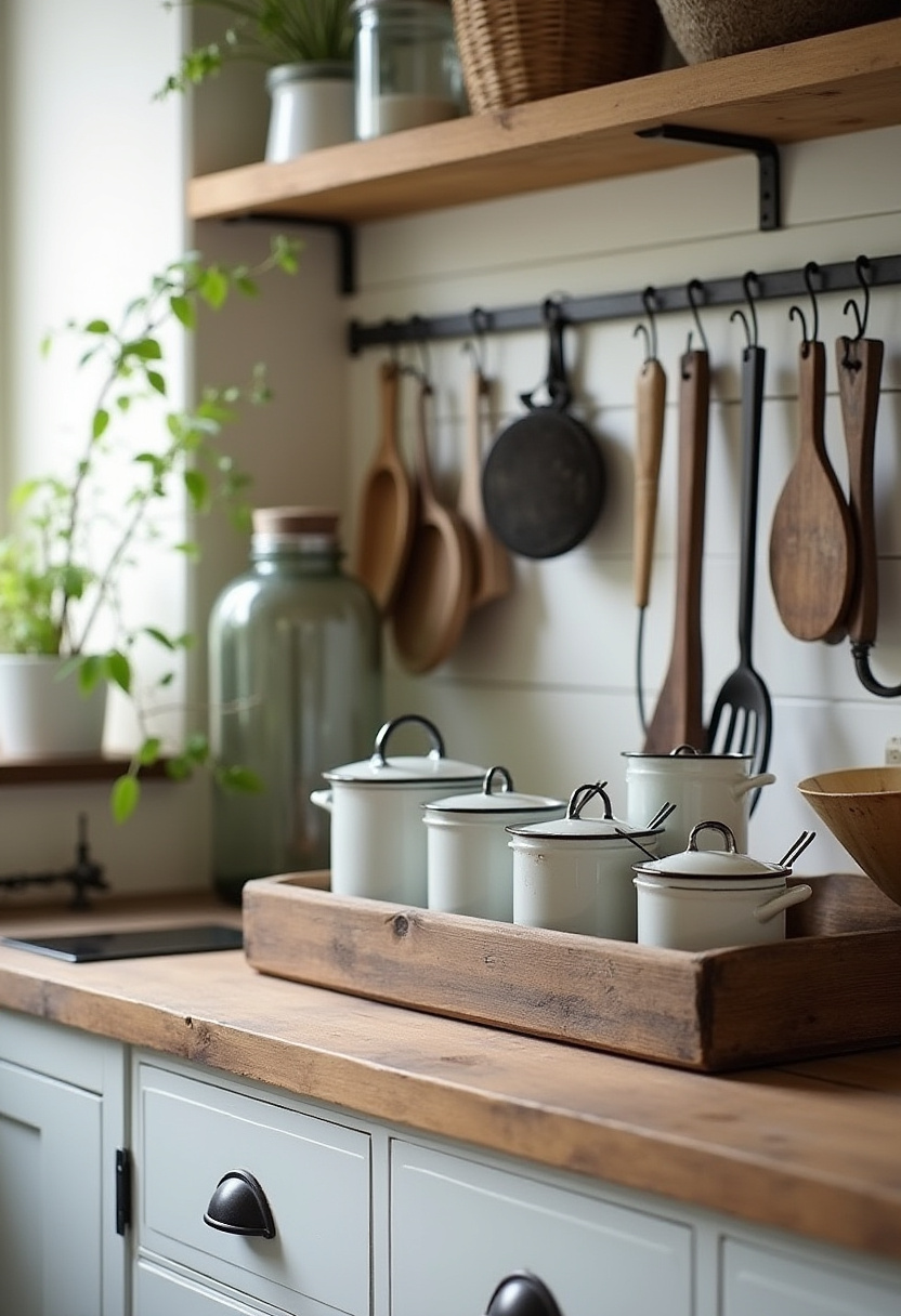 kitchen countertop organization ideas 11