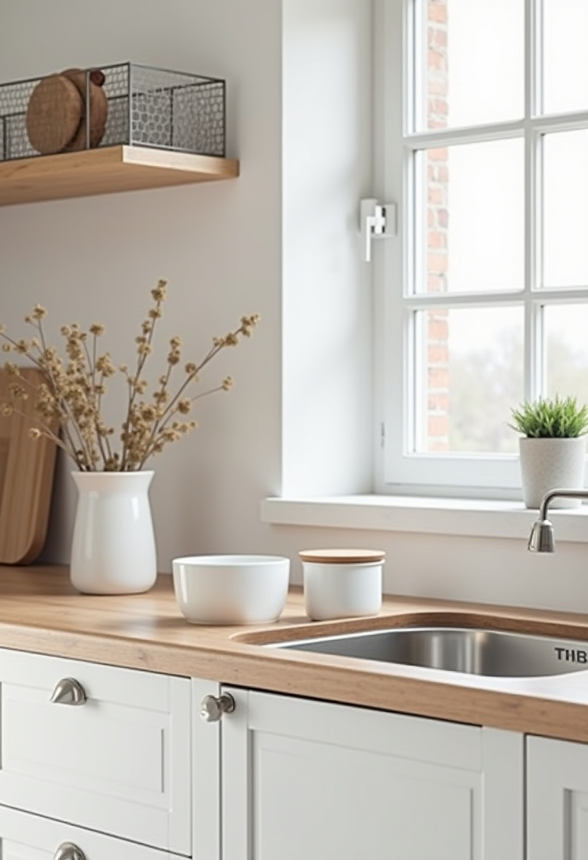 kitchen countertop organization ideas 20