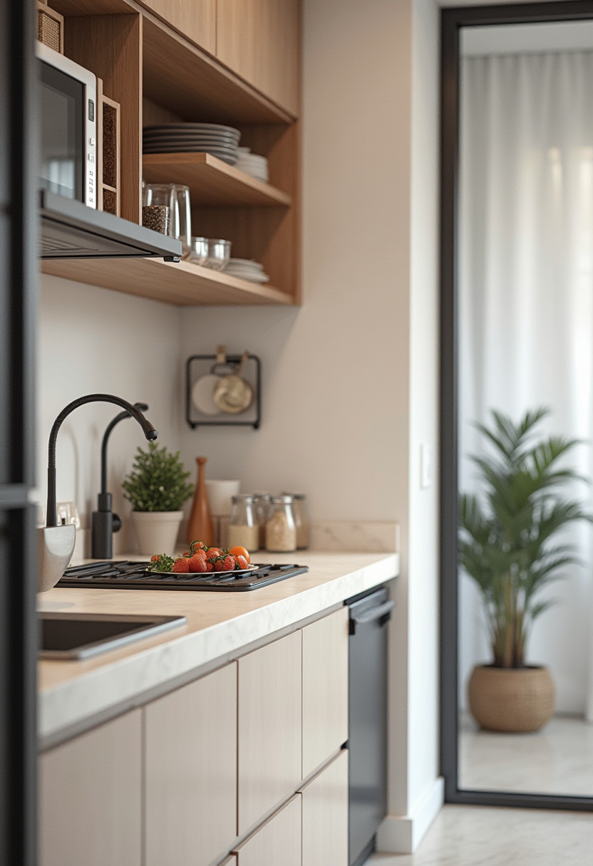 kitchen countertop organization ideas 5