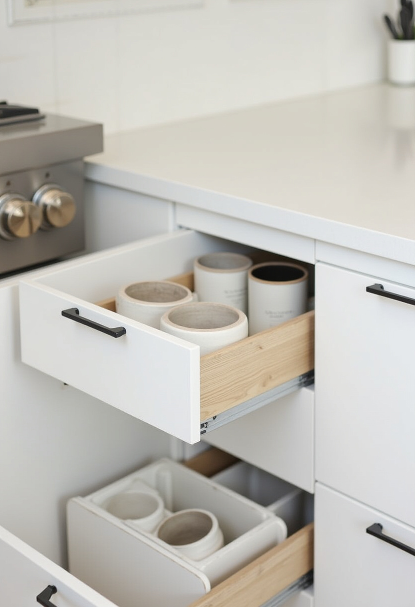 kitchen countertop organization ideas 7