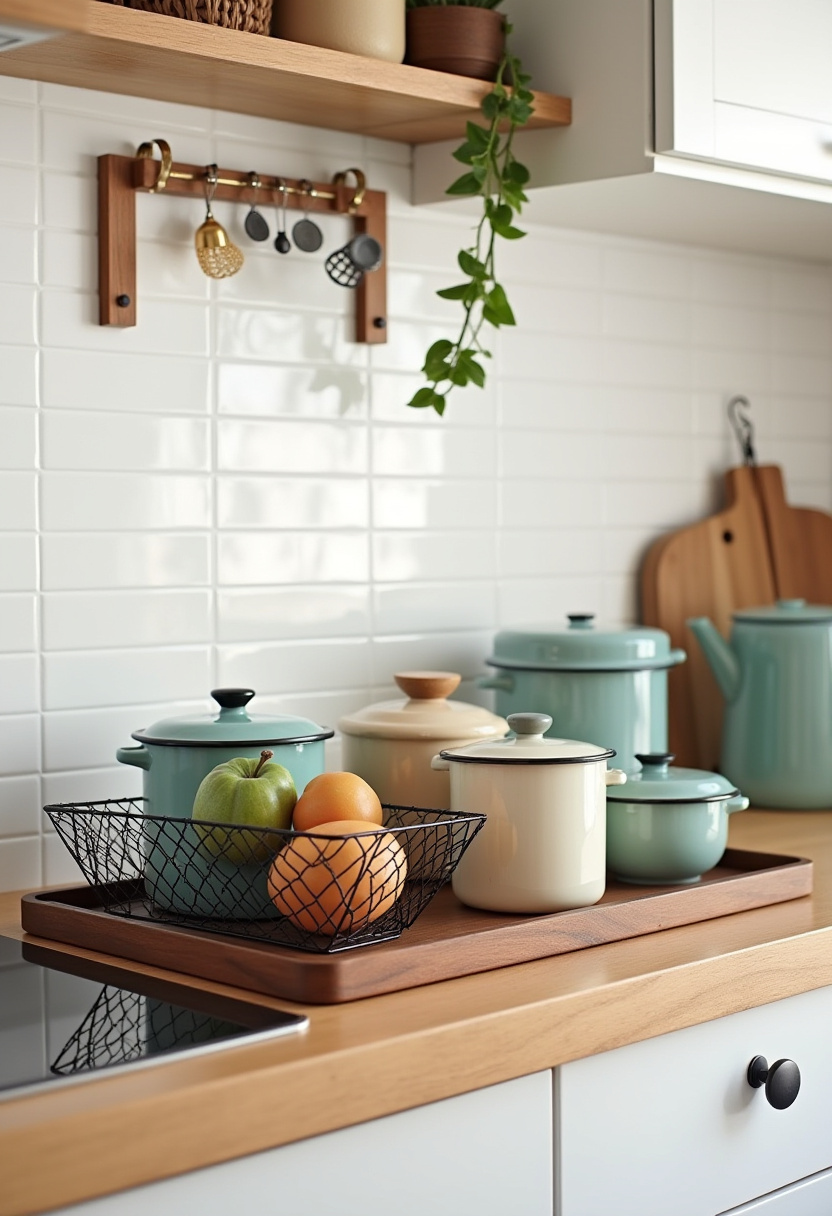 kitchen countertop organization ideas 9