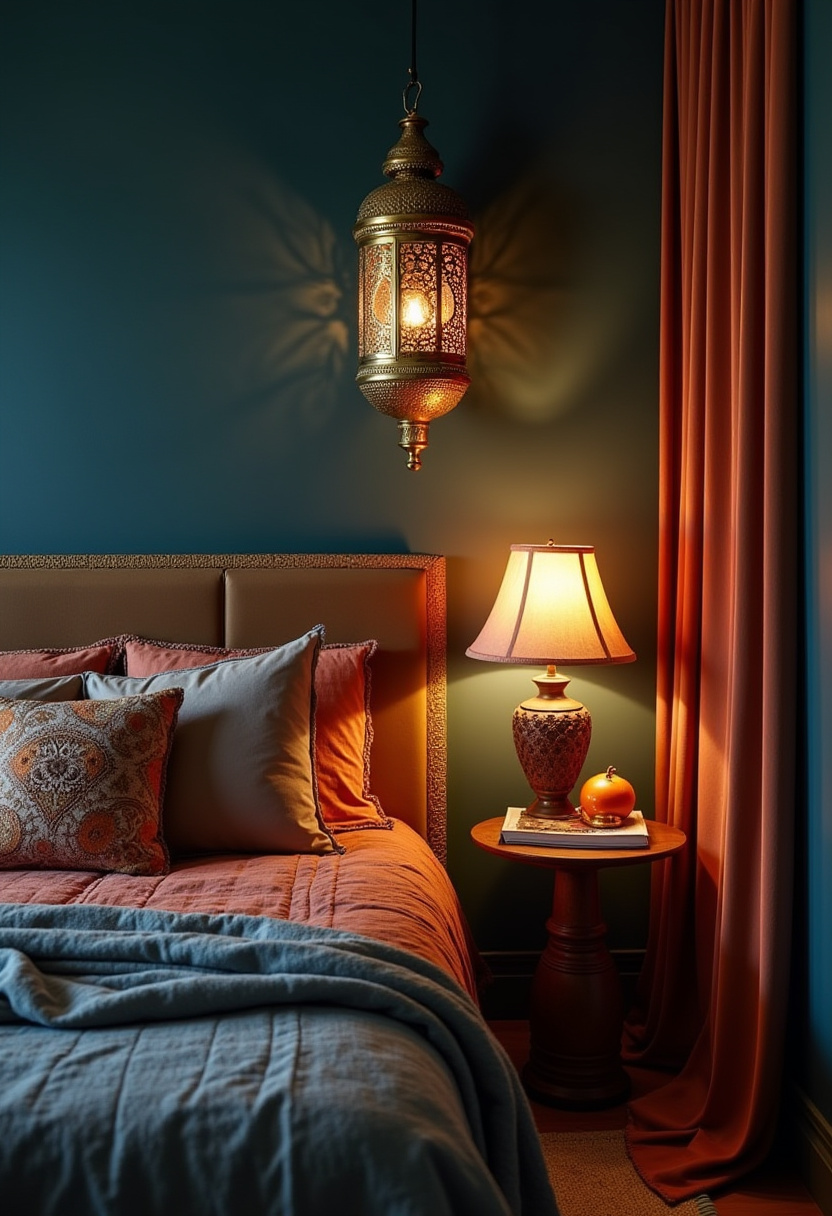 Transform your space into a warm, inviting retreat with this cozy bedroom scene featuring a glowing table lamp on a wooden nightstand. The vibrant red flowers and floral pillow add a pop of color, while soft lighting creates the perfect relaxing ambiance. Ideal for fans of cozy home decor and floral bedroom inspiration. Pin this cozy vibe to brighten your next bedroom refresh!
#CozyBedroom #WarmLighting #FloralDecor #BedroomInspo #HomeComforts #InvitingSpaces #PinterestHomeDecor