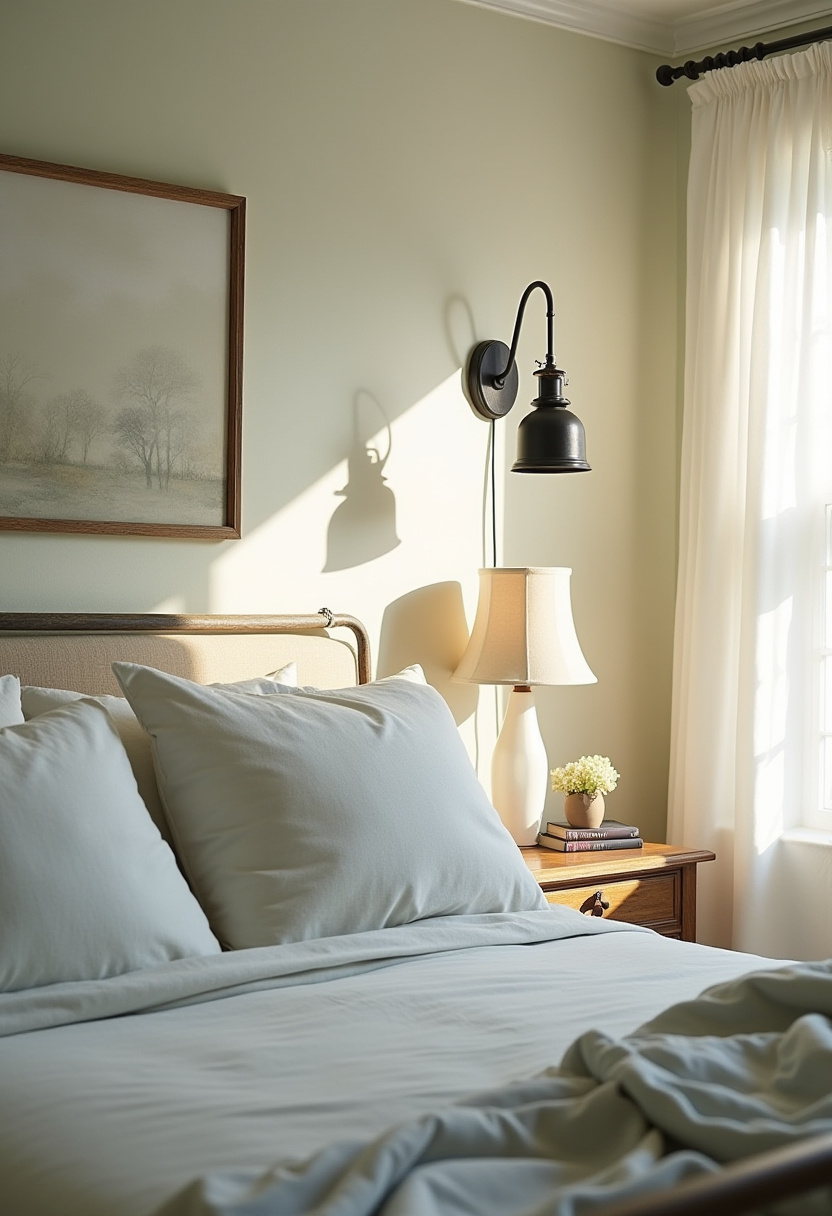 Create a calm and cozy bedroom retreat with soft lighting, a neatly made bed adorned with crisp white pillows, and a wooden nightstand holding a warm lamp, books, and a touch of greenery. This serene setup is perfect for lovers of minimalist decor, cozy interiors, and peaceful bedroom vibes. Pin this calming space for your next home inspiration!
#CozyBedroom #MinimalistDecor #CalmAmbiance #SoftLighting #BedroomInspo #PeacefulSpaces #PinterestHomeIdeas
