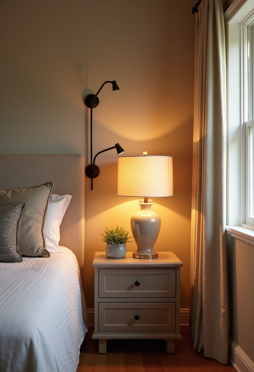 Create the perfect cozy bedroom corner with warm lighting and soft beige tones that invite pure relaxation. This serene setup features a minimalist bed, wooden nightstand, indoor plant, and dreamy curtains—ideal for anyone who loves calming bedroom aesthetics and simple home decor ideas. Whether you're updating your space or just gathering inspiration, this cozy nook is full of warm, minimalist charm. Pin it now to save this peaceful bedroom vibe for your next home refresh!
#CozyBedroom #MinimalistDecor #BedroomInspo #NeutralHome #SmallSpaceStyling #HomeVibes #PinterestHomeDecor