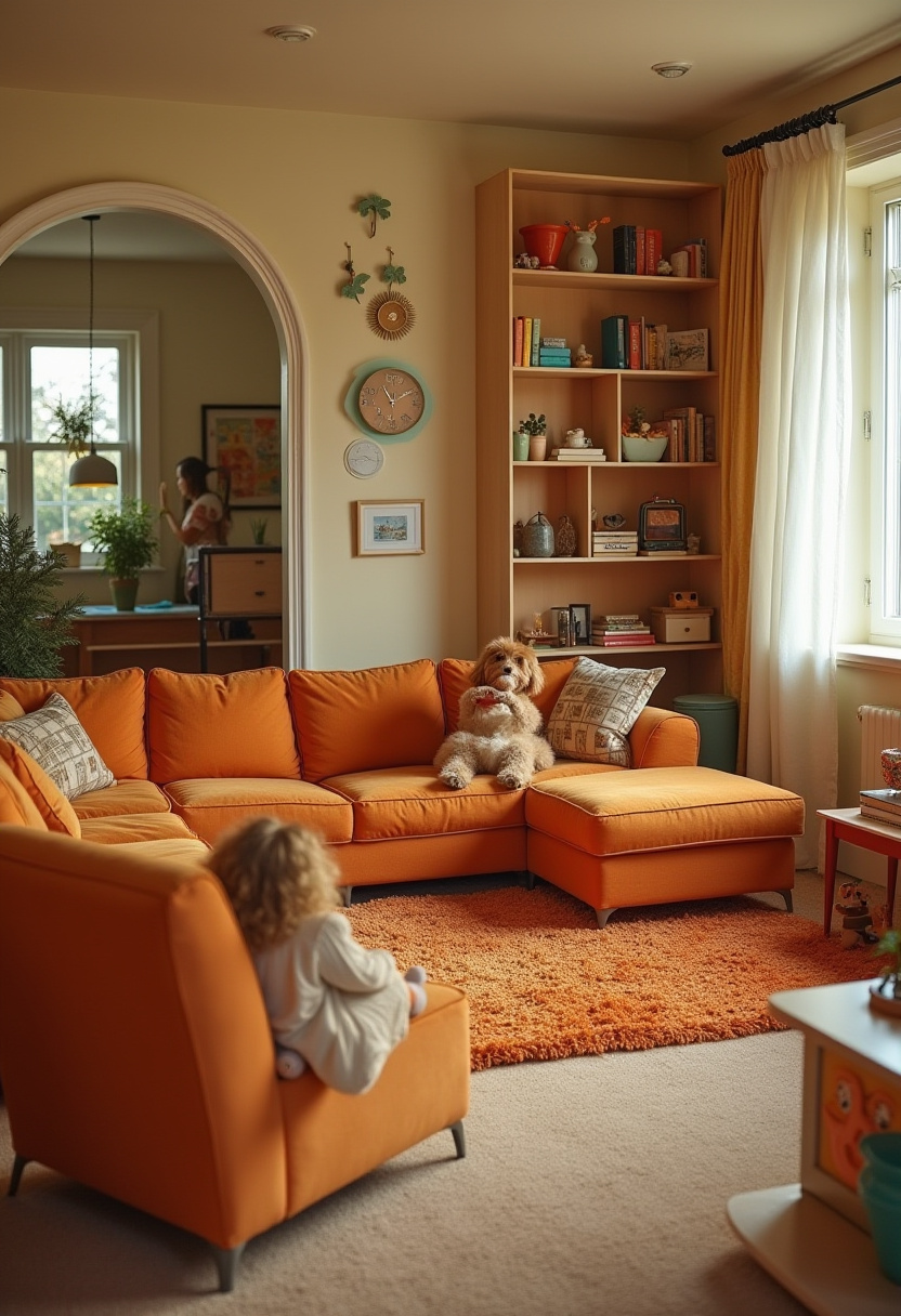 living room and playroom combo layout 14