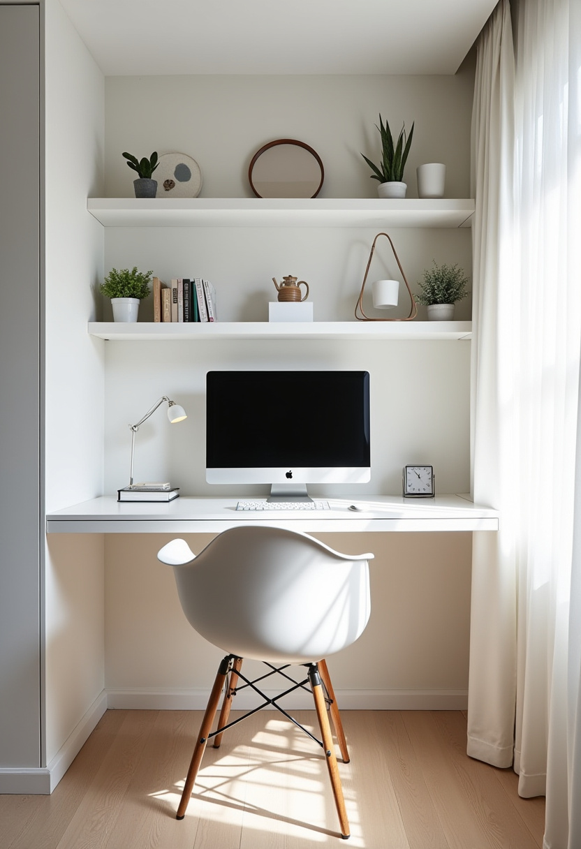 living room desk setup ideas 5