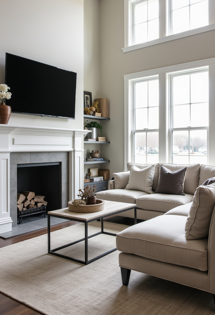 living room tv room combo 20