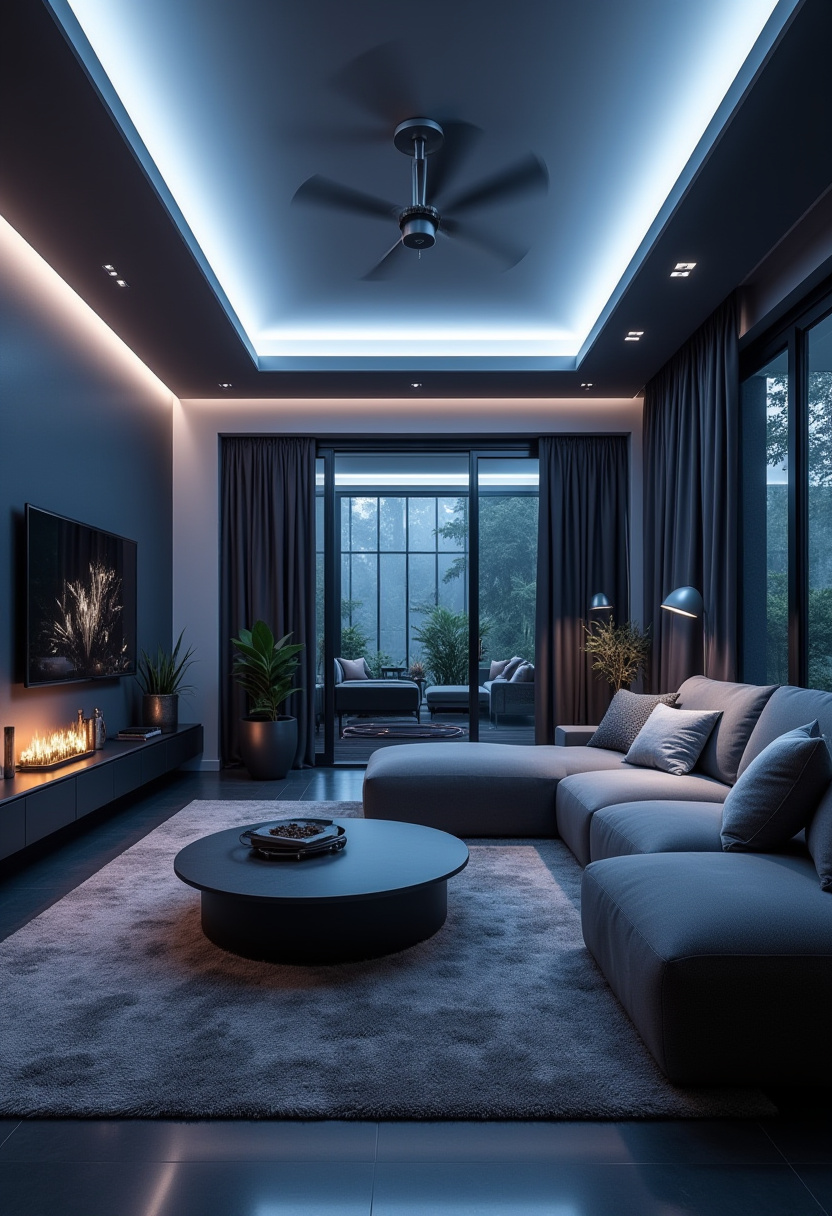 modern ceiling lights for living room 12