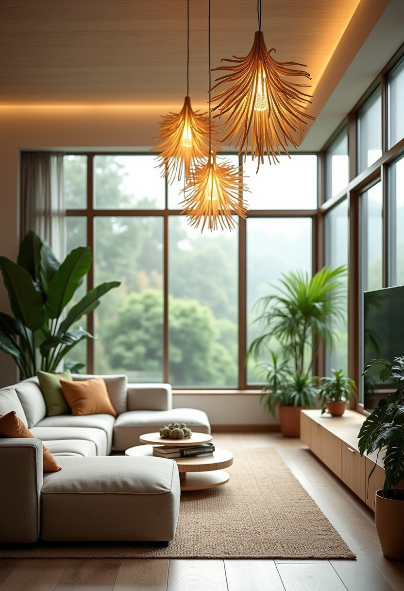 modern ceiling lights for living room 14
