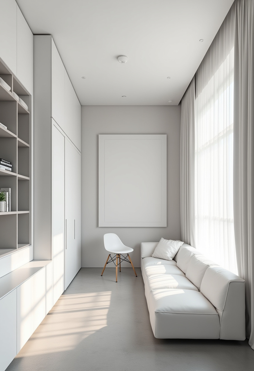 narrow living room layout open concept 7