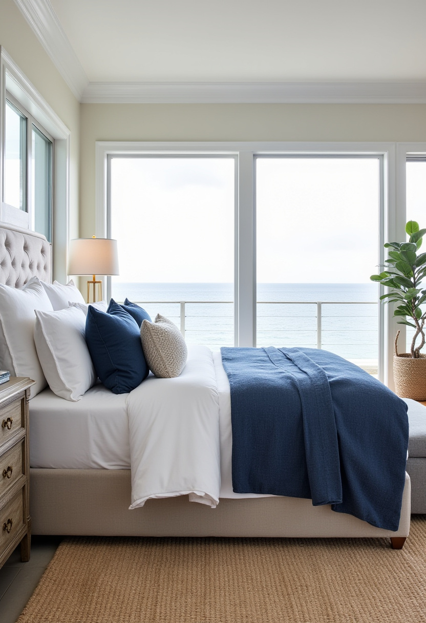 navy blue tones bedroom 2