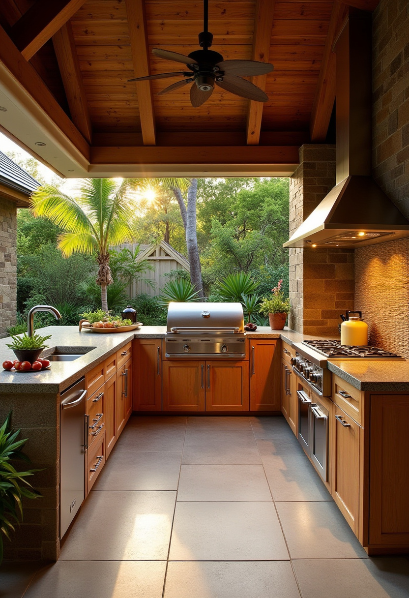 outdoor kitchen ideas 5