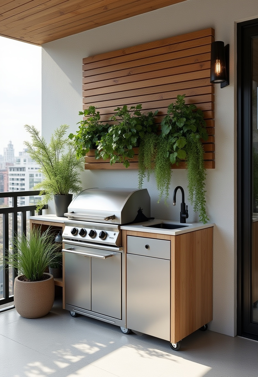 outdoor kitchen ideas for small spaces 1