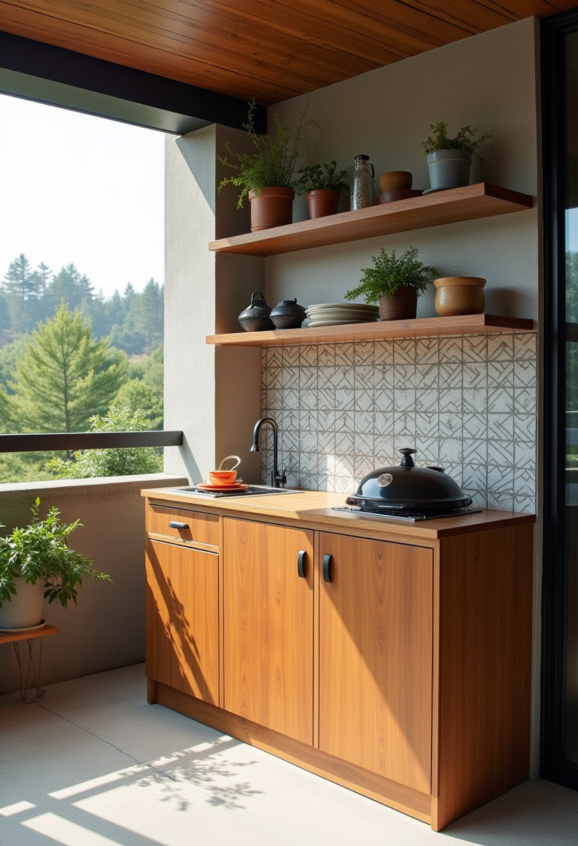 outdoor kitchen ideas for small spaces 18