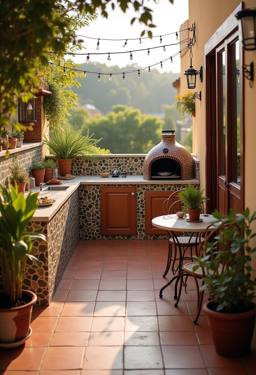outdoor kitchen ideas for small spaces 7