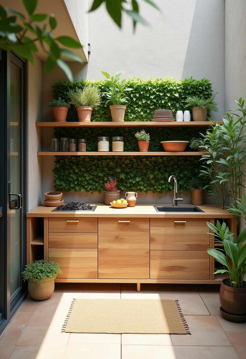 outdoor kitchen ideas for small spaces 8