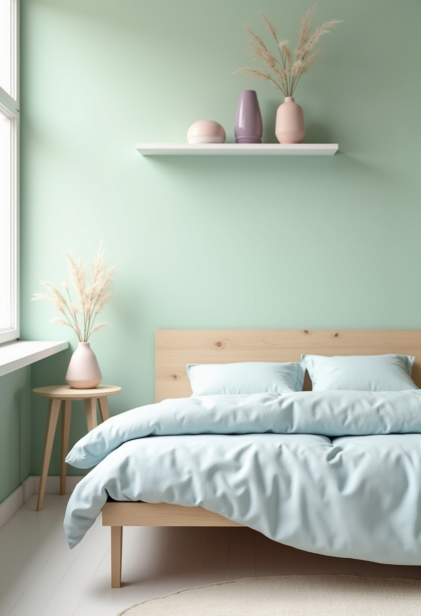 pastel bedroom vibes 9