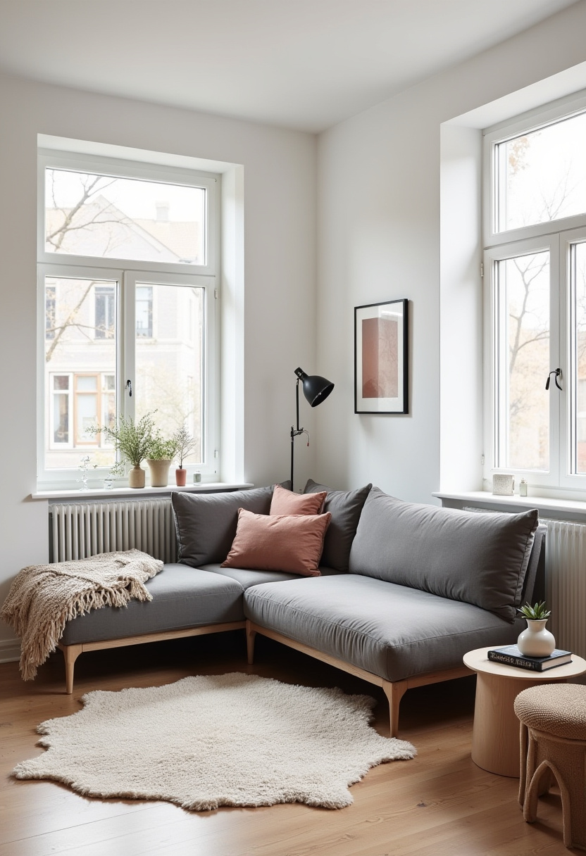 scandinavian living room decor 16