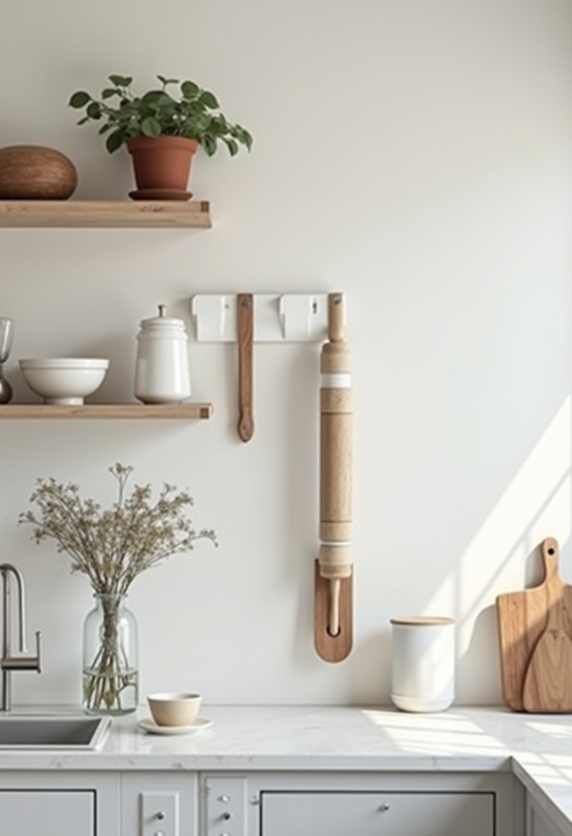small kitchen counter space organization ideas 16