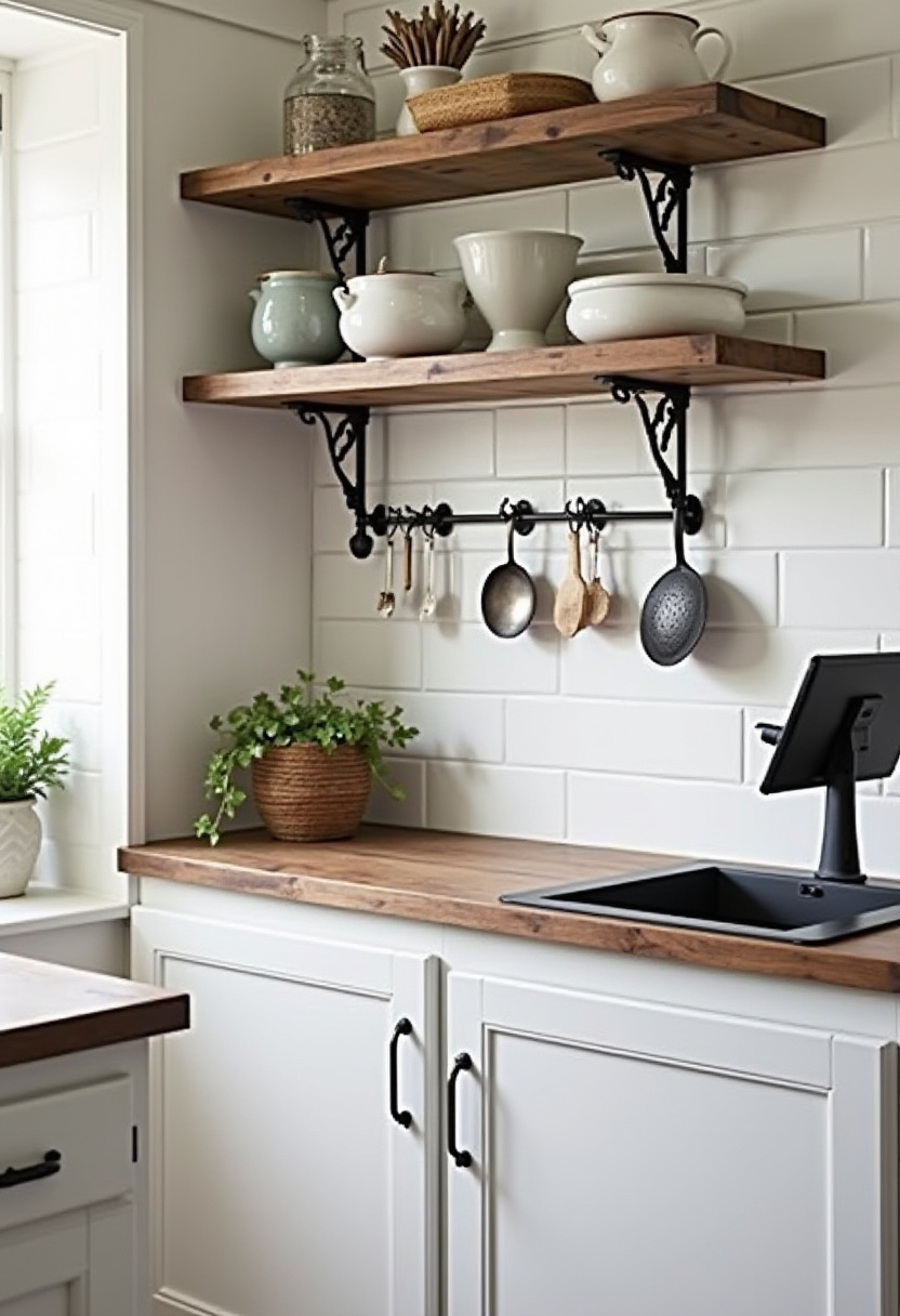 small kitchen counter space organization ideas 19