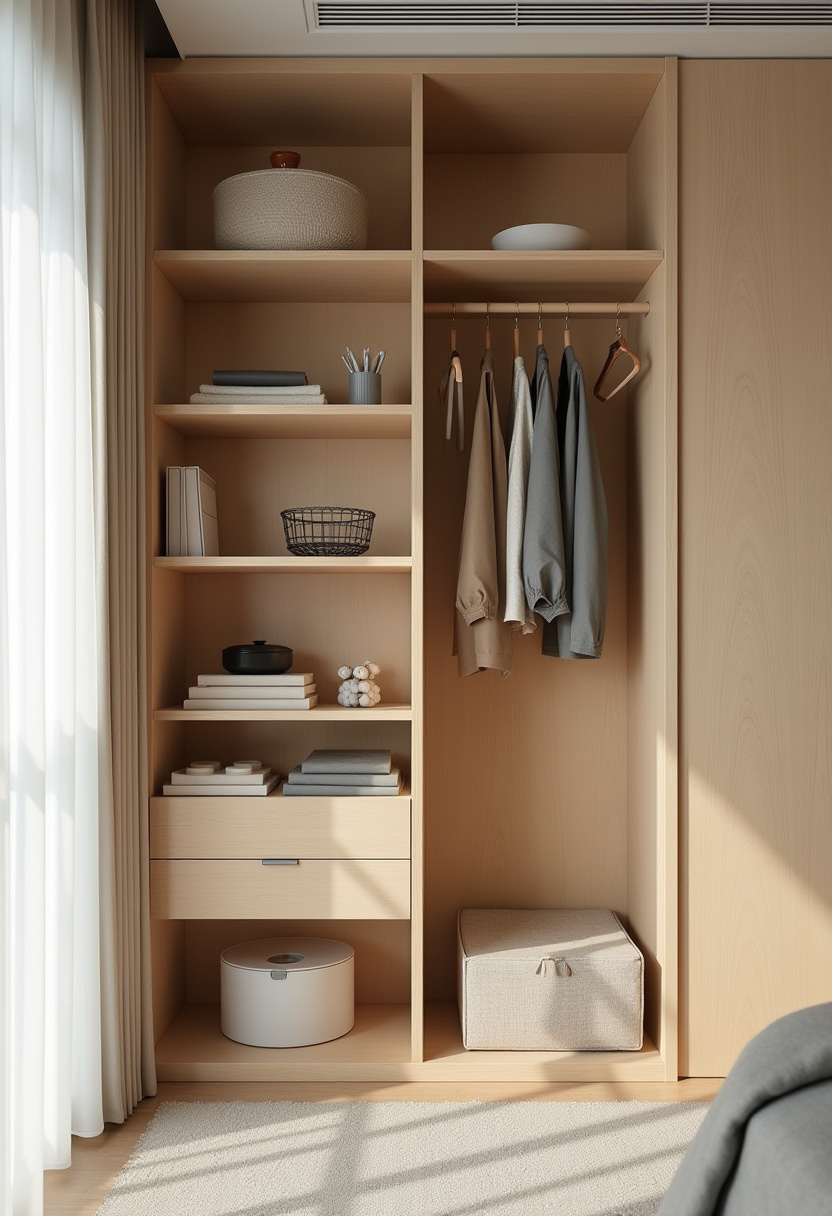 small wardrobe storage solutions 5