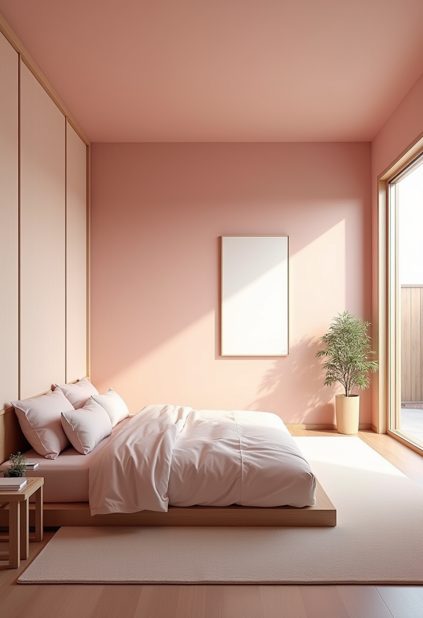 soft pink bedroom aesthetic 17