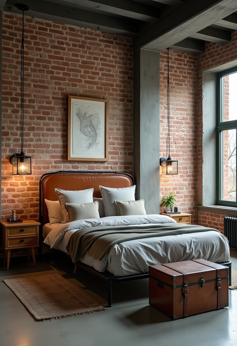 vintage inspired bedroom layout ideas 10