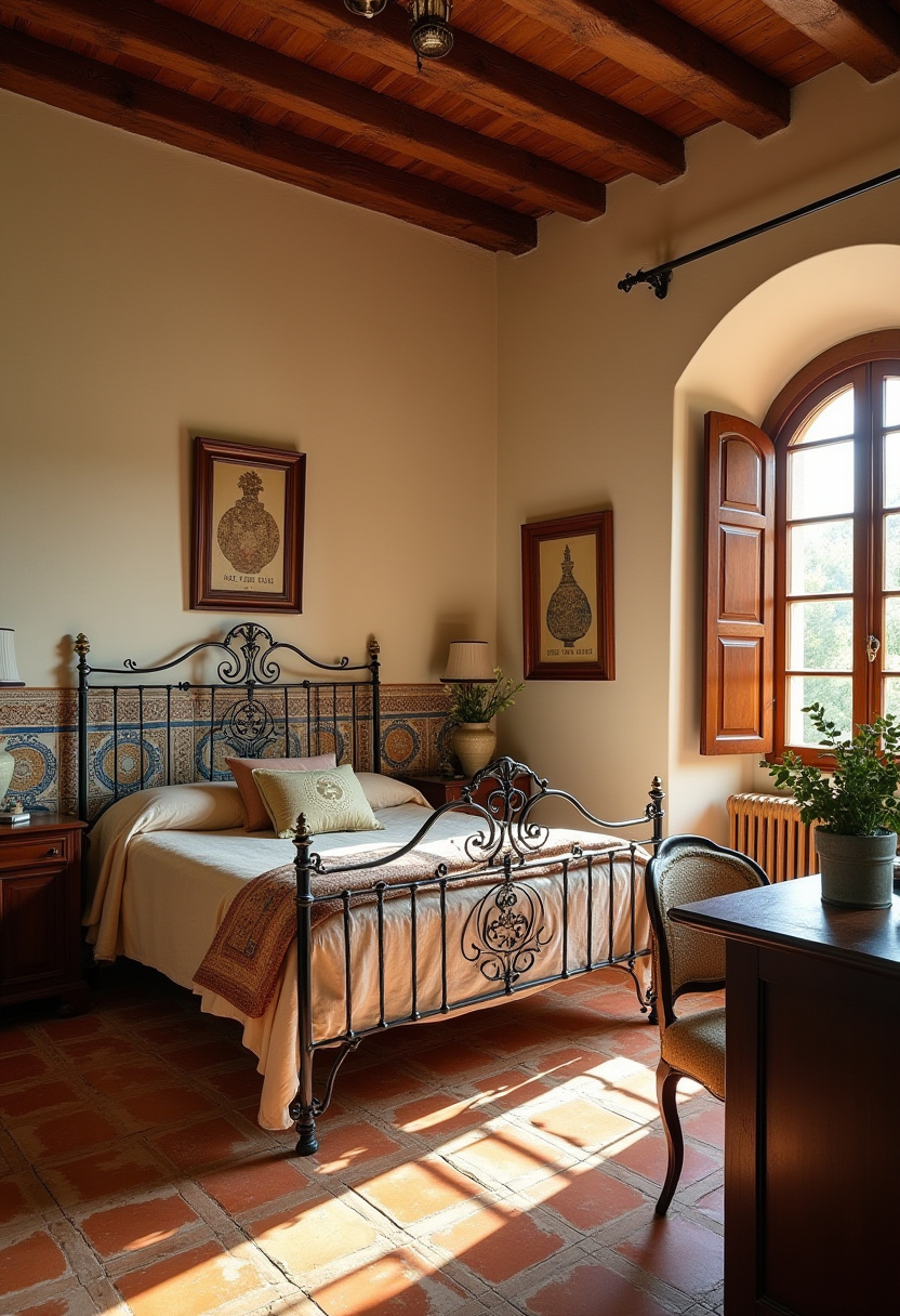 vintage inspired bedroom layout ideas 12